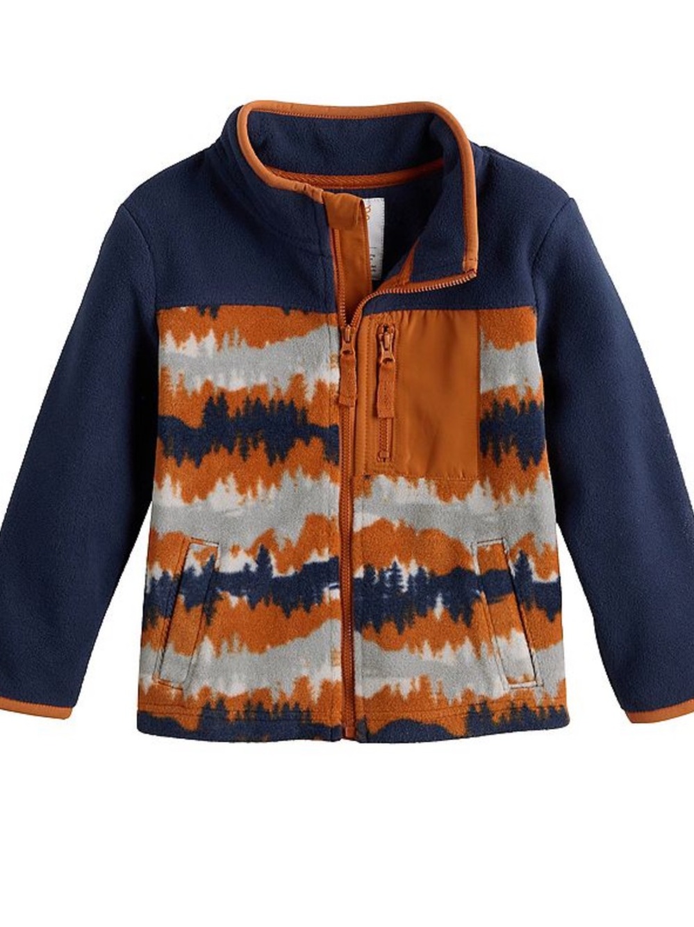 Jumping Beans microfleece zip up jacket size 4T